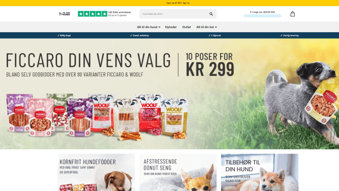 Webshop til TilDinHund