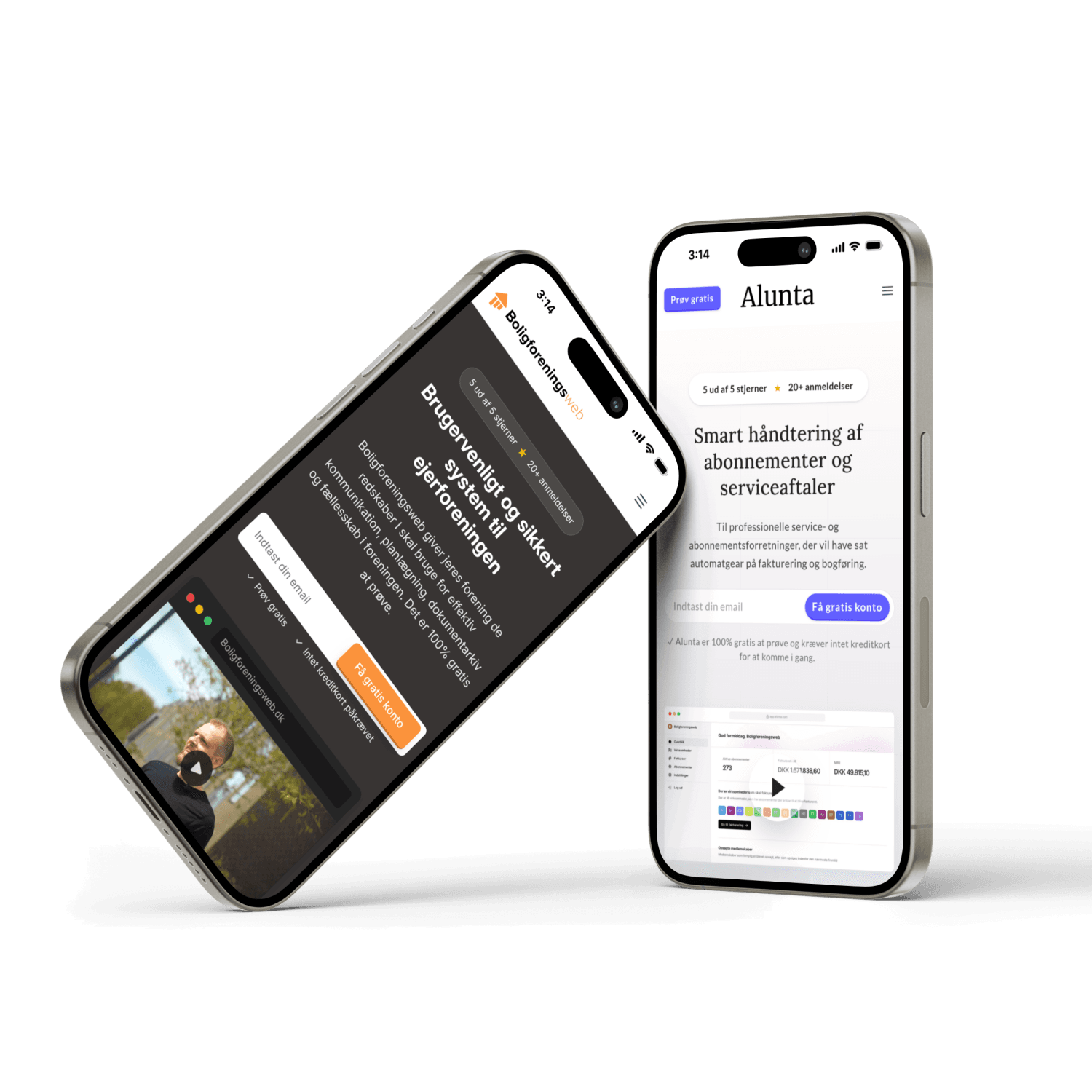 Nyt website til alunta.dk & boligforeningsweb.dk